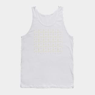 Gold Pattern, Art Nouveau, Vintage Ornaments Tank Top